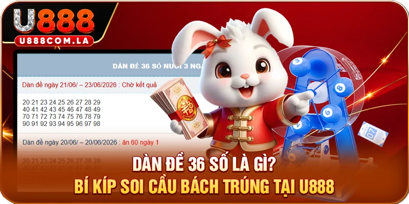 Dàn Đề 36 Số Là Gì? Bí Kíp Soi Cầu Bách Trúng Tại U888