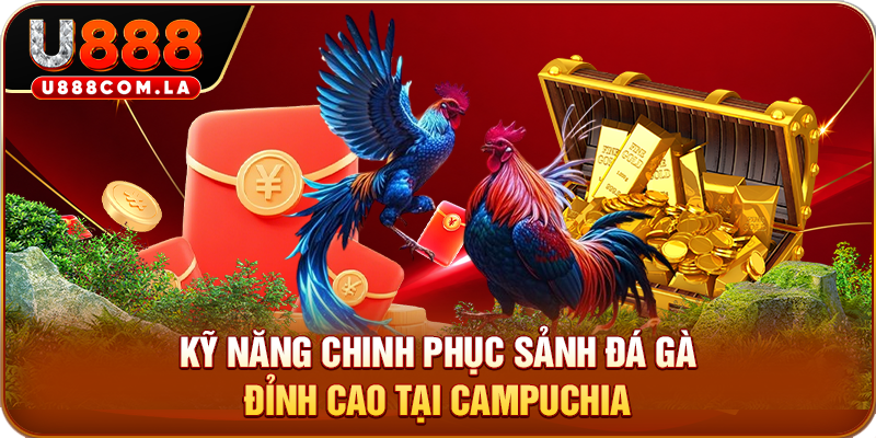 Kỹ năng chinh phục sảnh đá gà đỉnh cao tại Campuchia